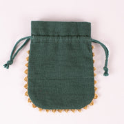 Custom Jewelry Packaging Pouch Custom Logo Print Package Supplies Cotton Jewelry Bags